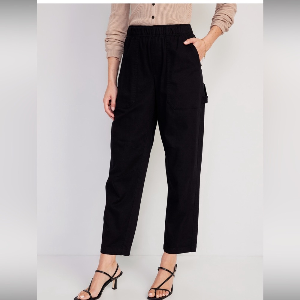 Old Navy High Waist Pulls Utility Pant